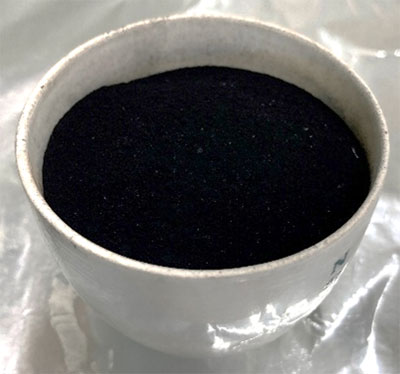 図5　発酵残渣から作製したバイオ炭