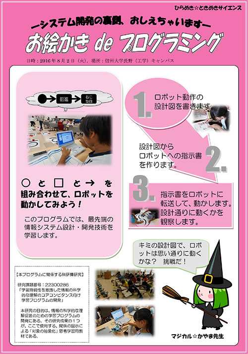 お絵かきdeプログラミング ―システム開発の裏側、おしえちゃいます―