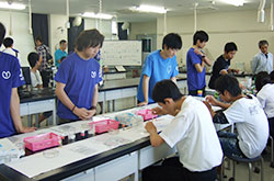 山口大学工学部応用化学科のオープンキャンパス