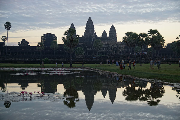 アンコールワット全景　