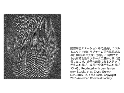 微小重力下での結晶成長