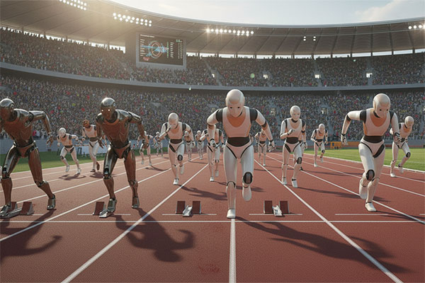 ヒューマノイドロボットの競技