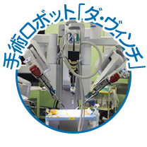 手術ロボット「ダ・ヴィンチ」