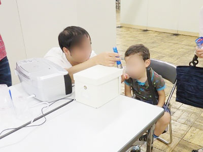 「ひかり糸でんわでおしゃべり！」