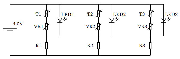 図2アノードコモンタイプの回路図