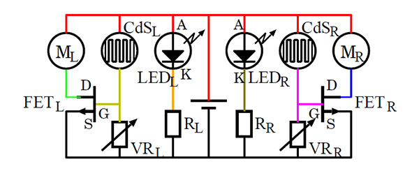 Fig.4 アナログ電子回路図
