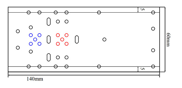 Fig. 7 穴あけ図面