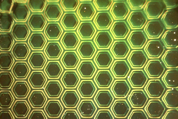 銀ナノ粒子のパターン